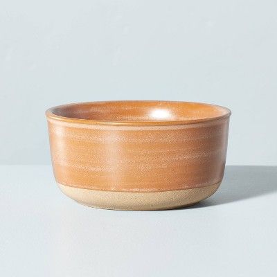 Clay Ochre Stoneware Mini Bowl Matte Brown - Hearth & Hand™ with Magnolia | Target