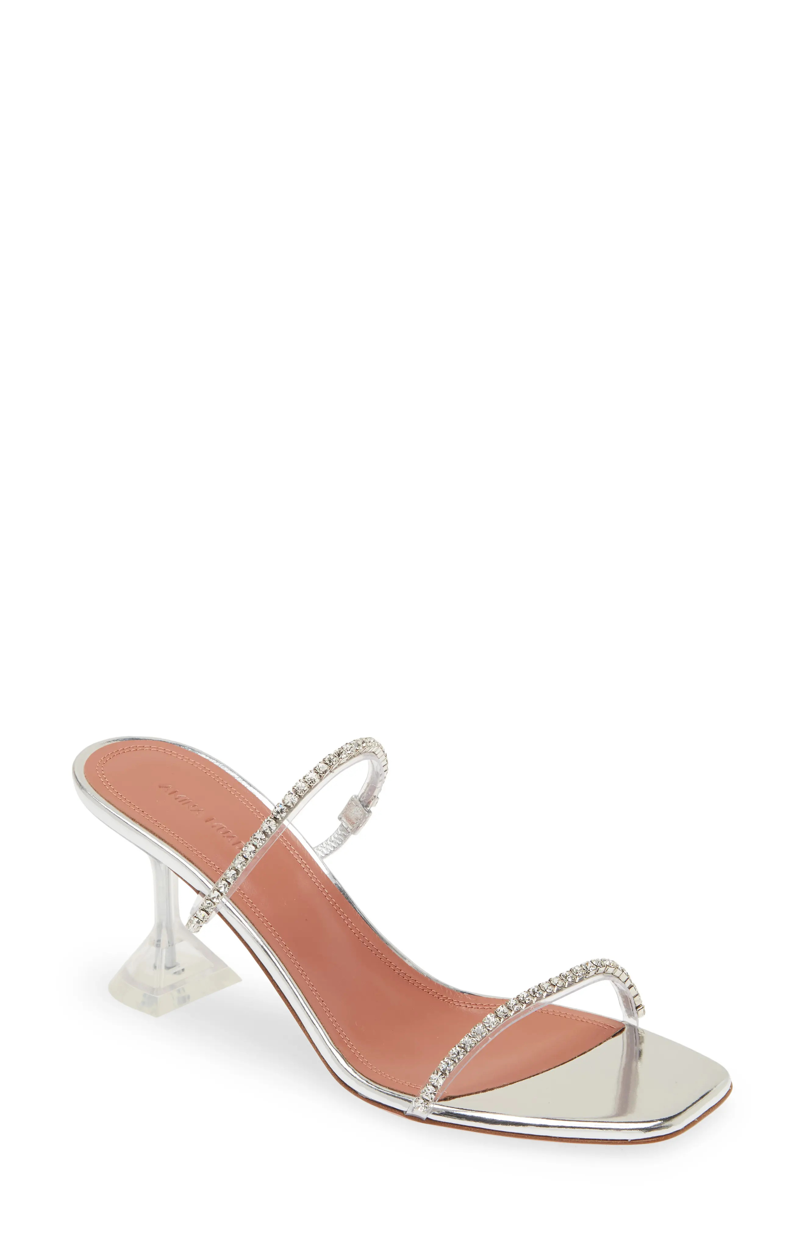 Gilda Crystal Strap Slide Sandal (Women) | Nordstrom | Nordstrom