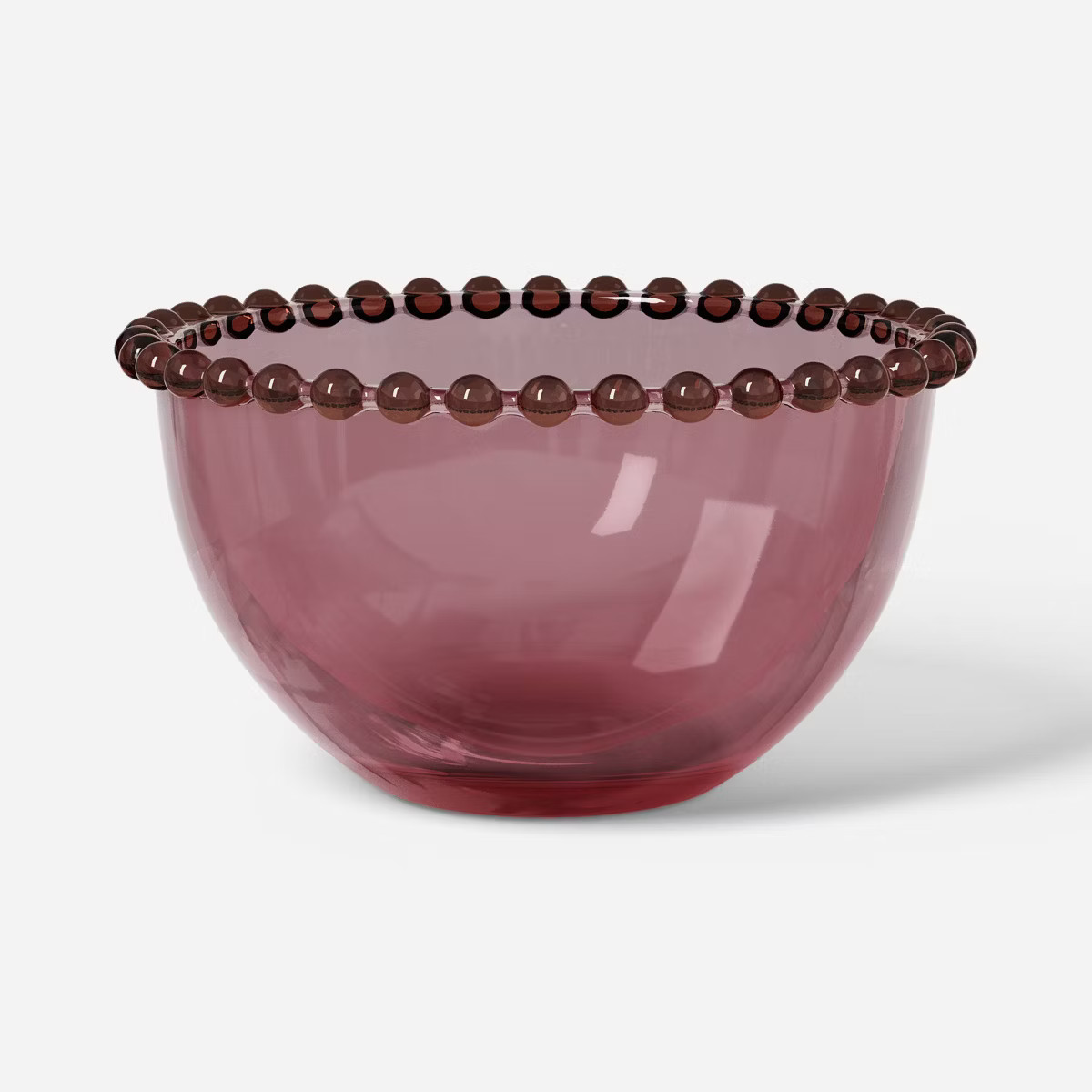 14.5 fl oz Glass Nut Snack Bowl Pink - Threshold™ | Target