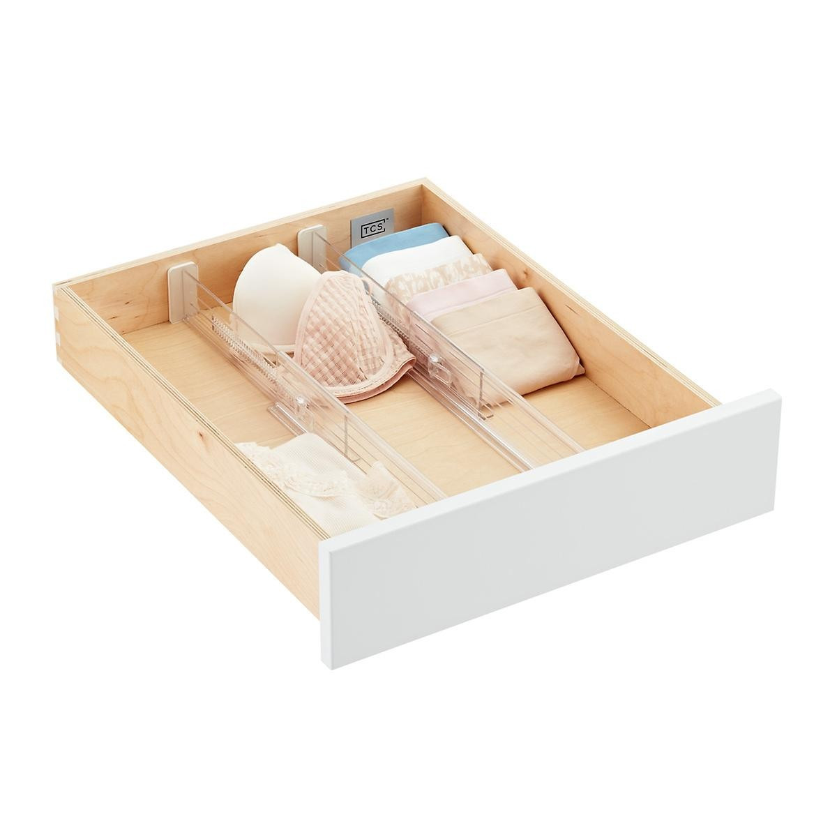 2-3/8" Expandable Drawer Dividers | The Container Store