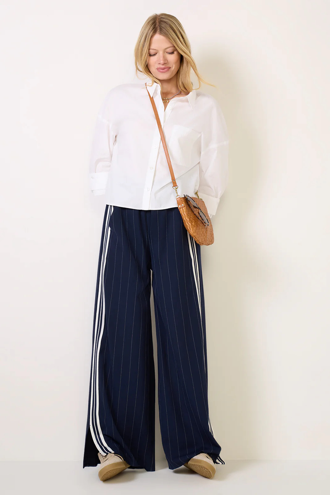 Aiden Crop Shirt | Evereve