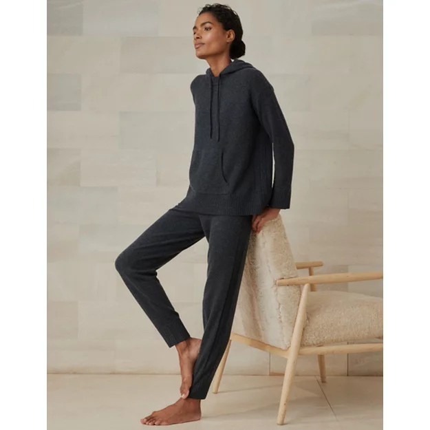 Rib-Trim Cashmere Joggers | The White Company (UK)