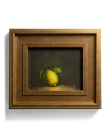 14x2x12 Lonely Lime Hand Embellished Framed Wall Art | TJ Maxx