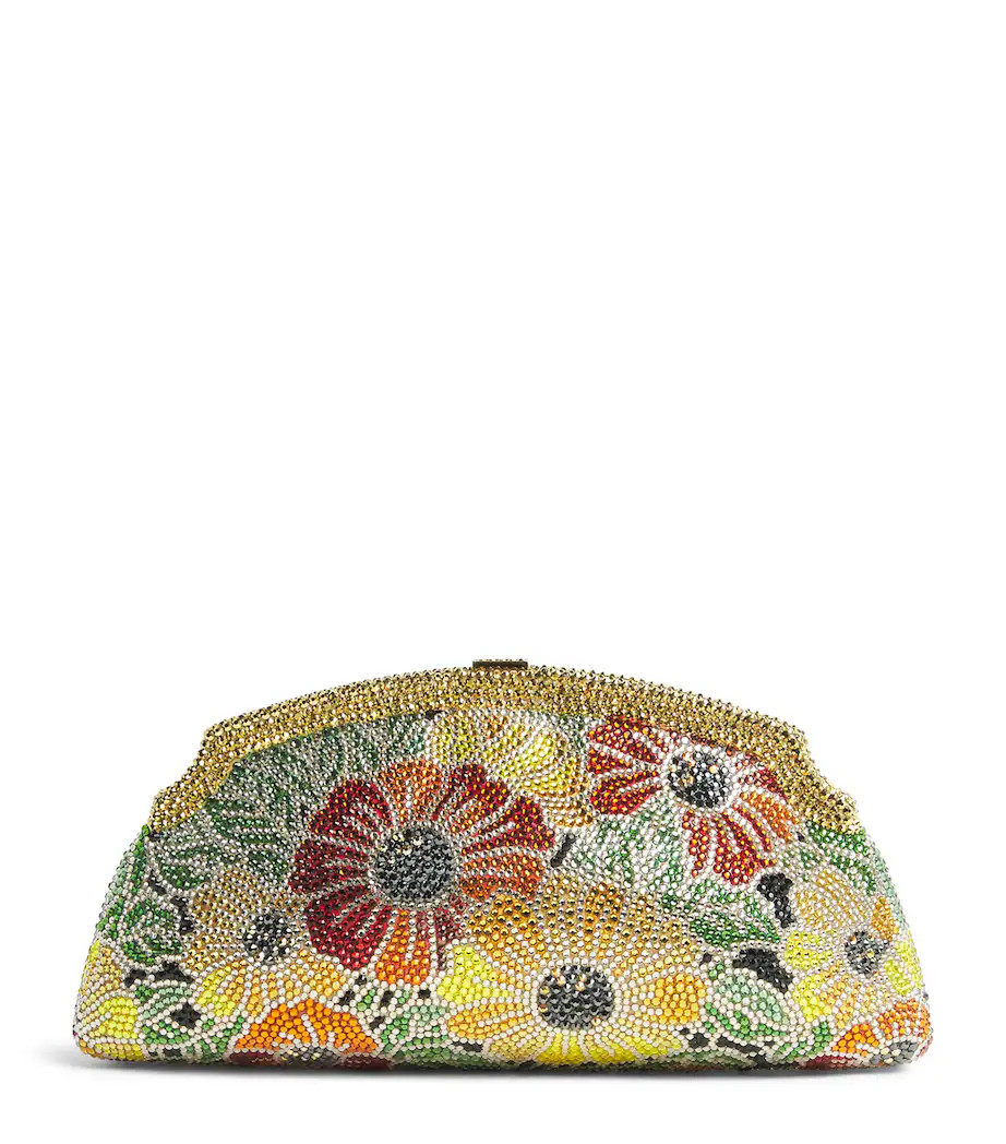 Mini Embellished Venetian Meadow Clutch Bag | Harrods UK