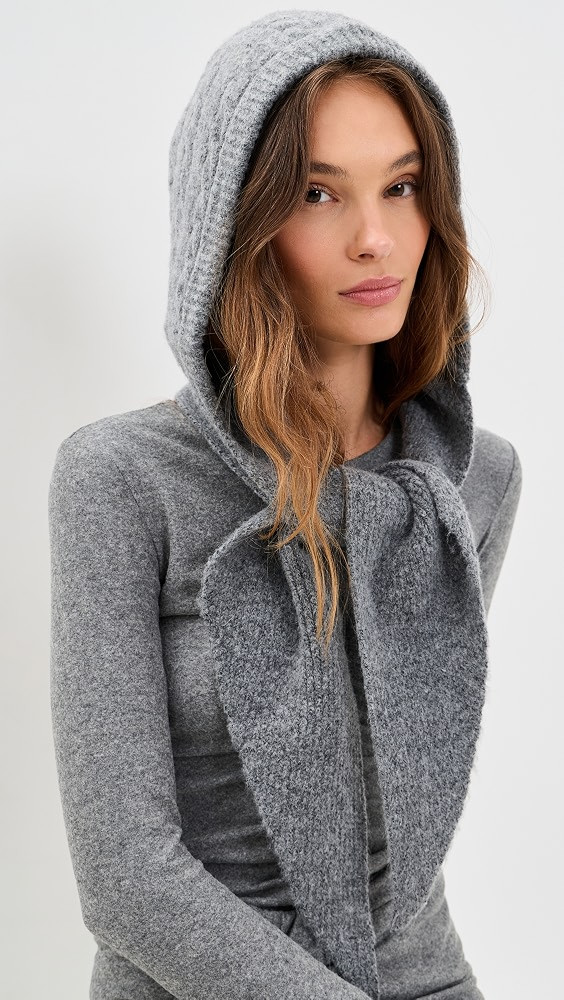 Cable Hooded Scarf | Shopbop