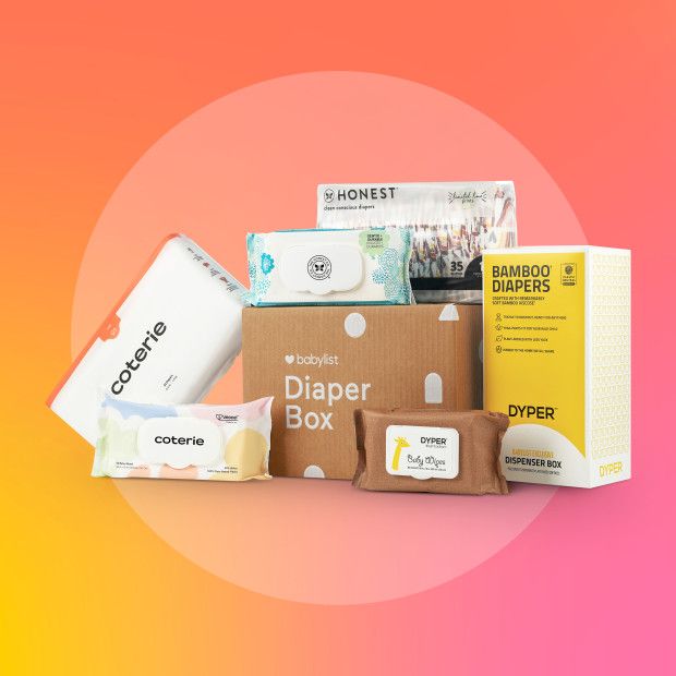 Diaper Box - 100 Diapers & 200 Wipes | Babylist
