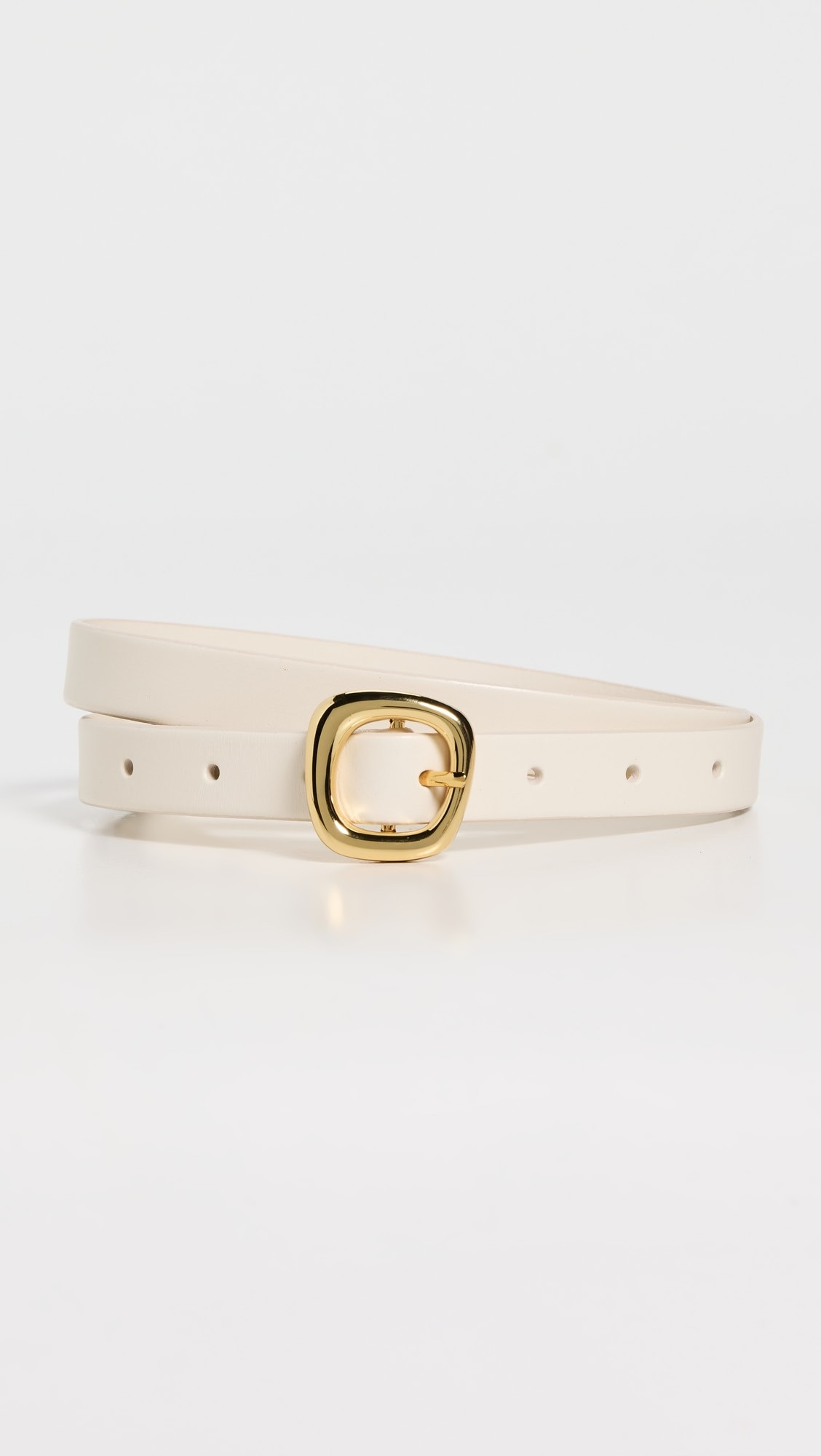 Skinny Puffy Buckle Belt | Shopbop