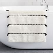 Tassel Stripe Bath Mat | West Elm (US)