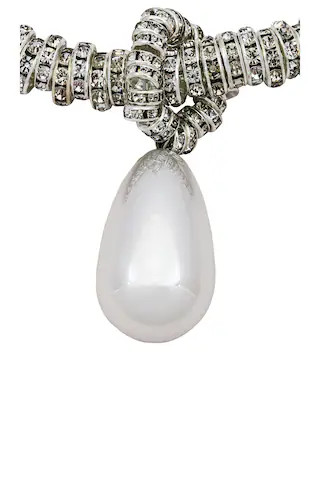 Pearl Drop Necklace
                    
                    Julietta | Revolve Clothing (Global)