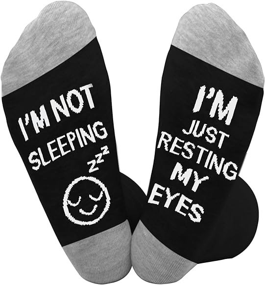 Dealswin Dad Gifts Funny Socks for Men: I'm Not Sleeping I'm Just Resting My Eyes Socks Birthday ... | Amazon (US)