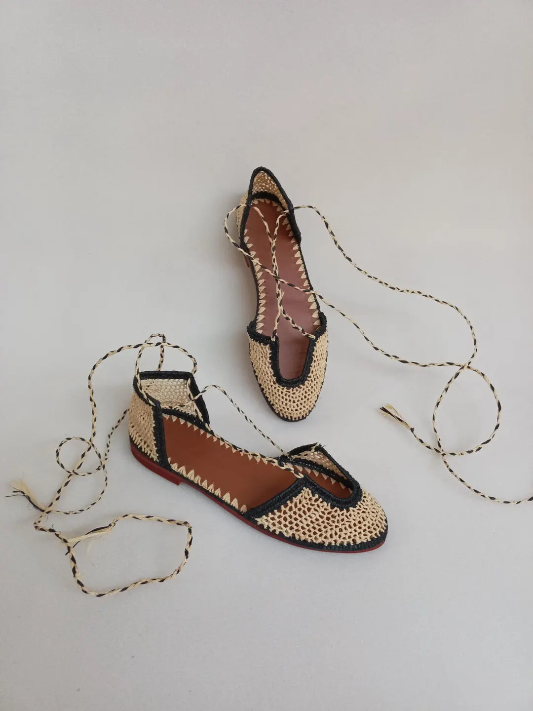 Natural Raffia Sandals, Women's Raffia Shoes, Handmade Raffia Mules, Summer Sandals, Moroccan Raf... | Etsy (Global)