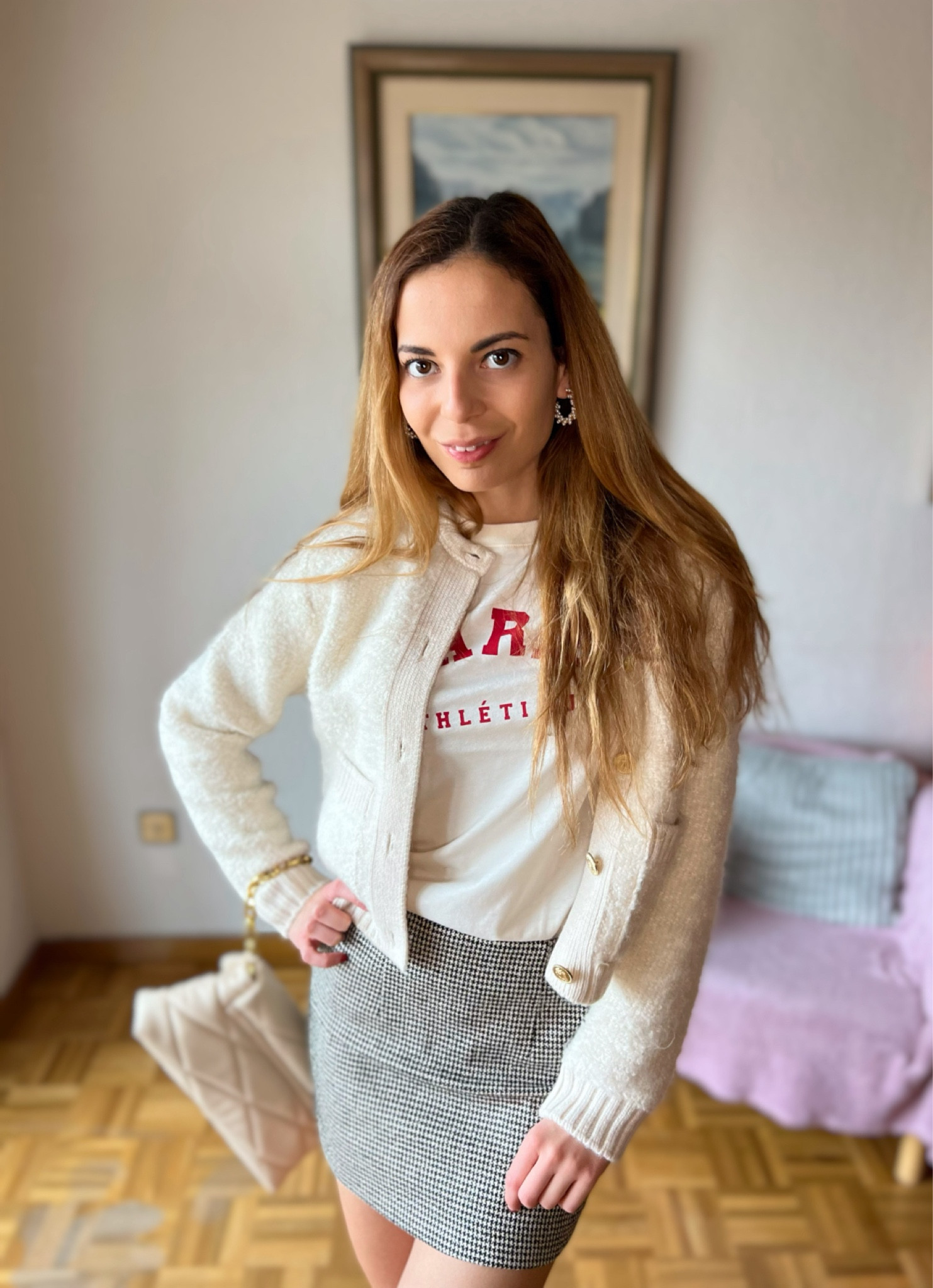 Spring outfit option 2 with cozy cardigan 🤍🌸

#LTKstyletip #LTKSeasonal #LTKworkwear