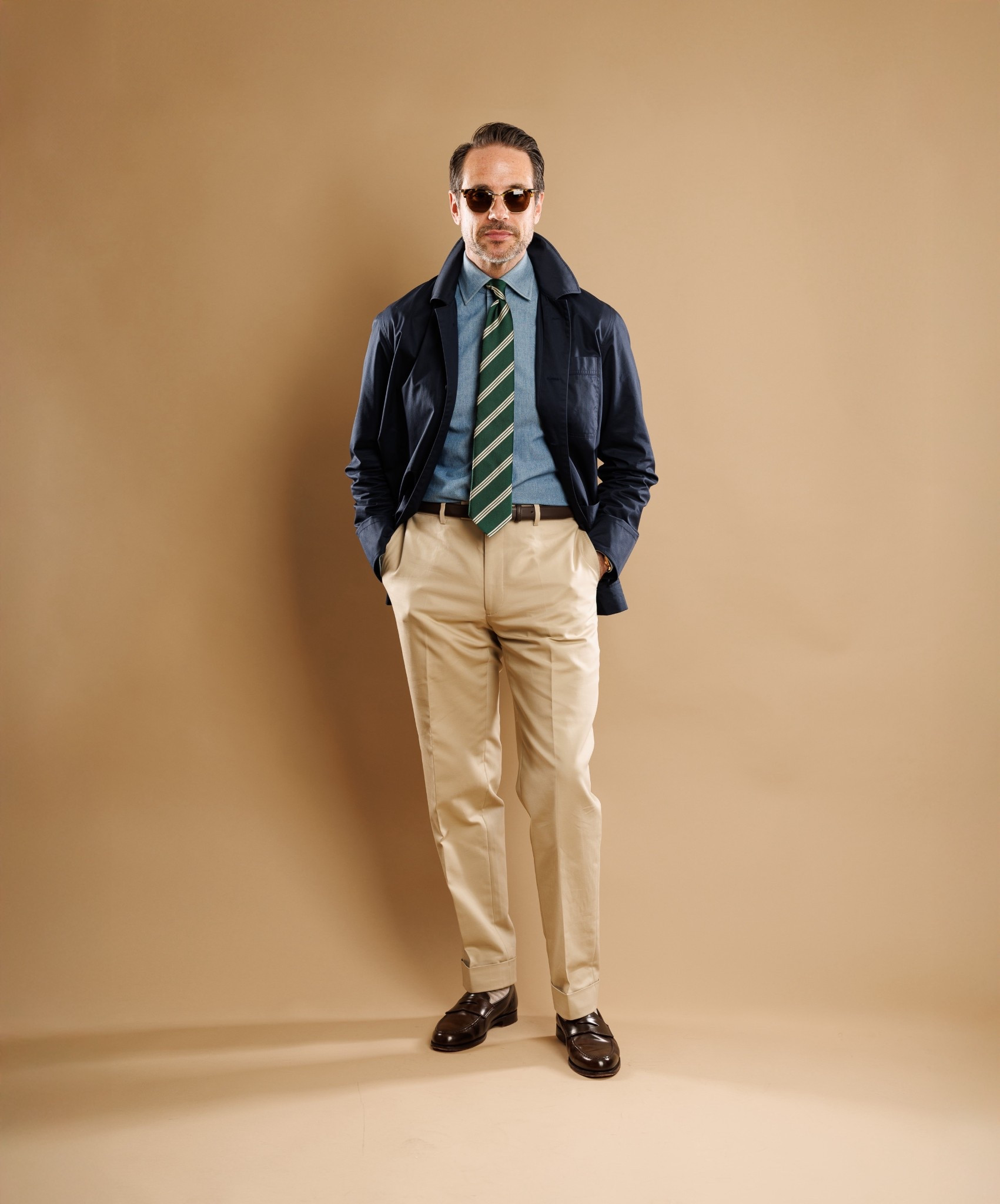 A navy chore coat paired with classics makes preppy feel effortless and modern.

#LTKOver40 #LTKStyleTip #LTKMens