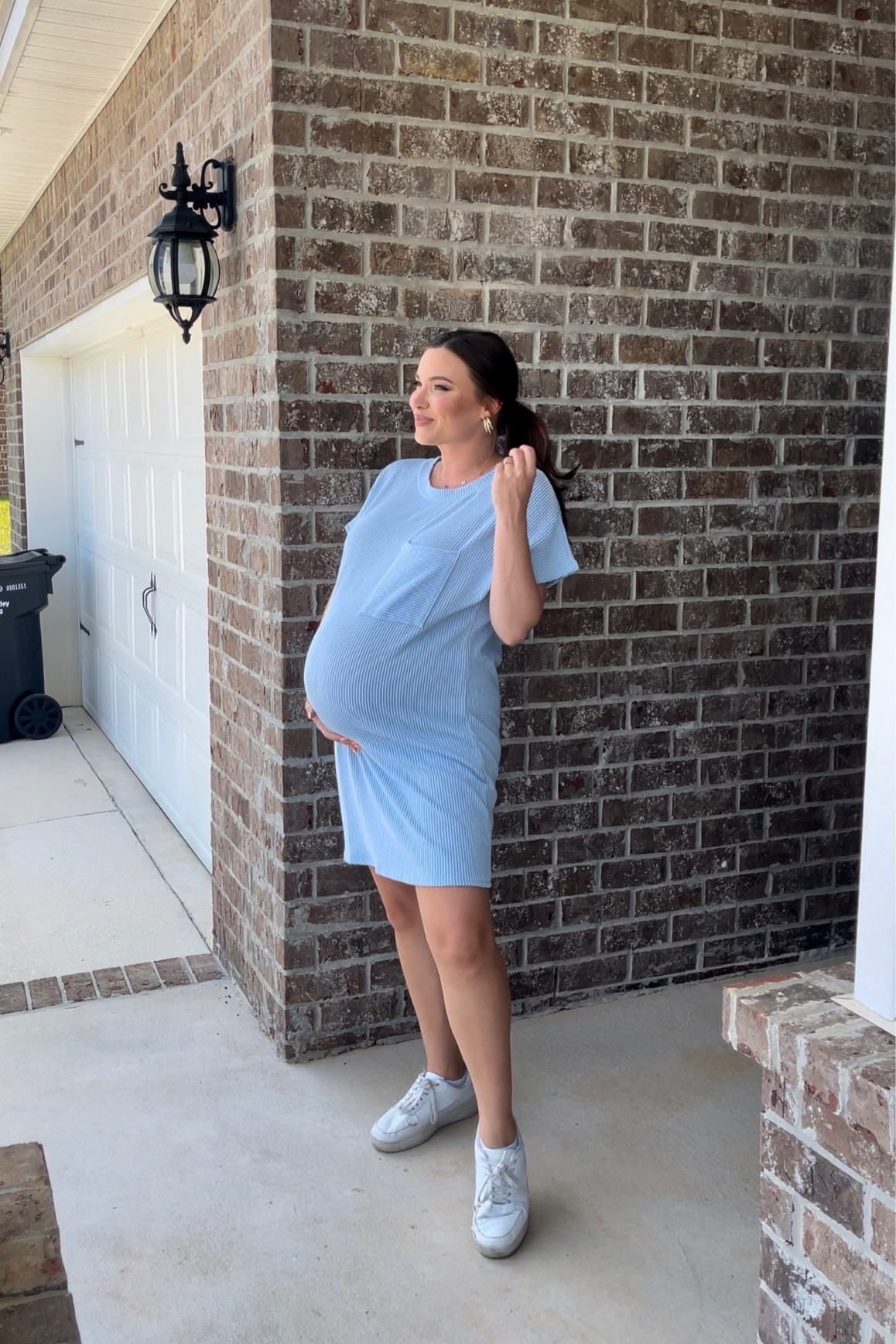 red dress / casual / tshirt dress / blue dress / comfy / bump friendly / maternity 

Wearing medium! 35 weeks preggo!

#LTKstyletip #LTKbump #LTKunder100