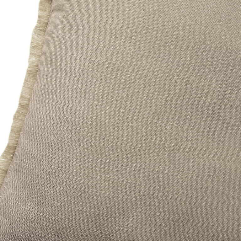 My Texas House Tan Fringe 18" x 18" Outdoor Pillow | Walmart (US)