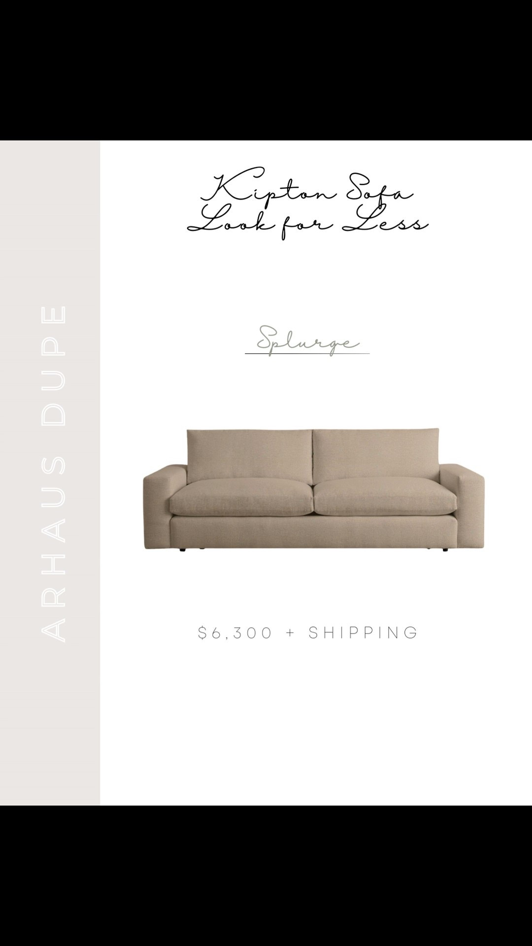 If you love the look of the Arhaus Kipton sofa but don’t want to splurge, this is a great alternative! 

#LTKSaleAlert #LTKHome