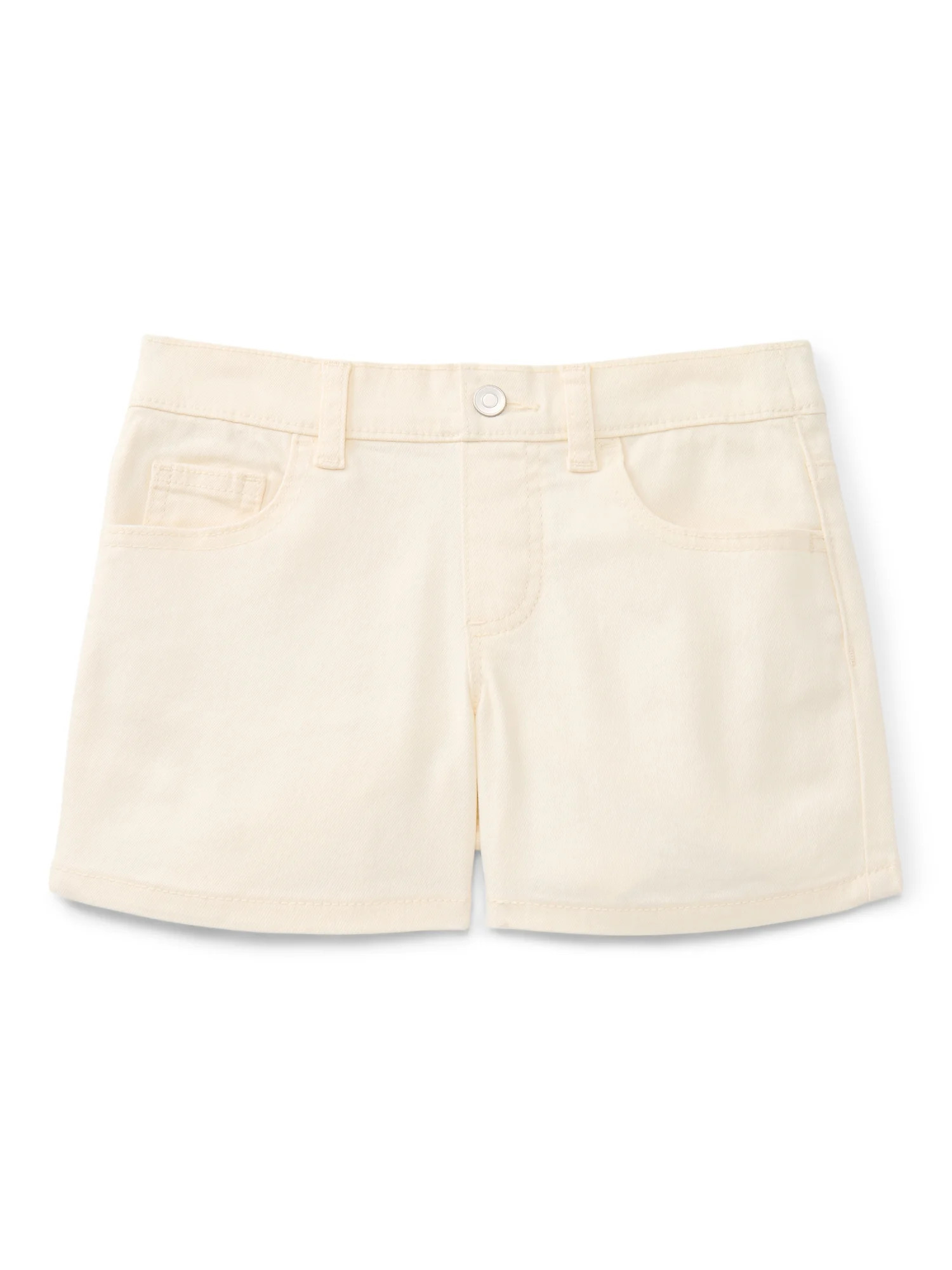 Wonder Nation Girls Denim Shorts, Sizes 4-18 & Plus | Walmart (US)