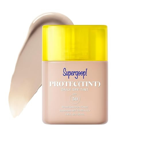 Supergoop! Protec(tint) Daily Skin Tint SPF 50 - Light, Buildable Coverage for Immediately Smooth... | Amazon (US)