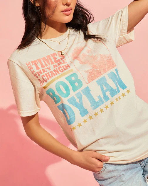 Bob Dylan Cotton Tee | VICI