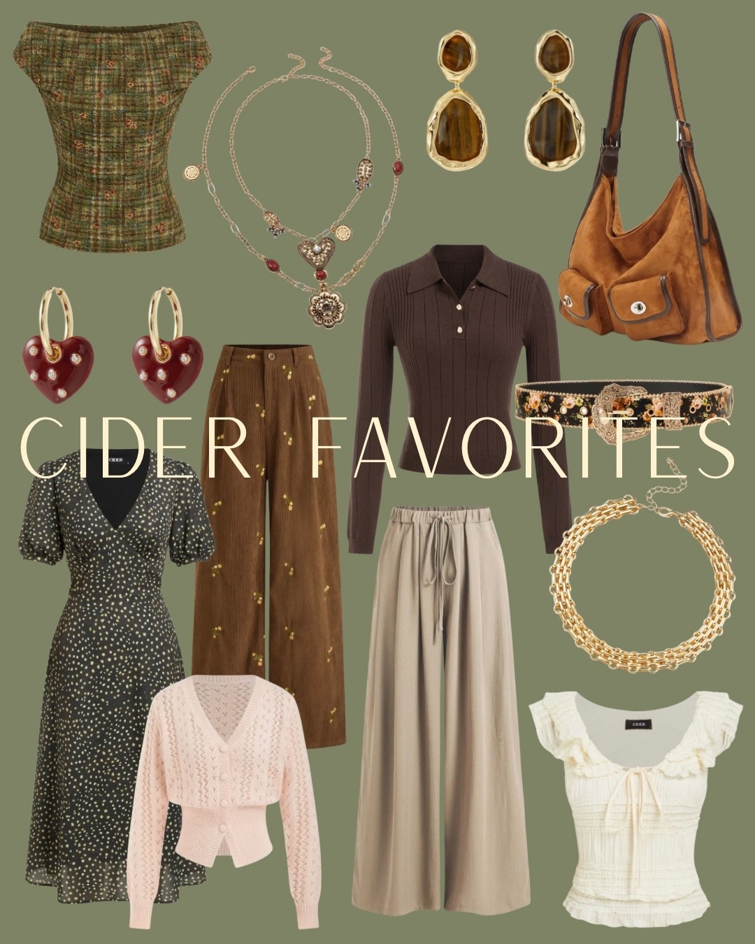 Sharing some of my current favorites from Cider! 

#LTKMidsize #LTKOver40 #LTKSeasonal