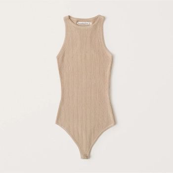 Scuba Sweater-Knit Bodysuit | Abercrombie & Fitch (US)