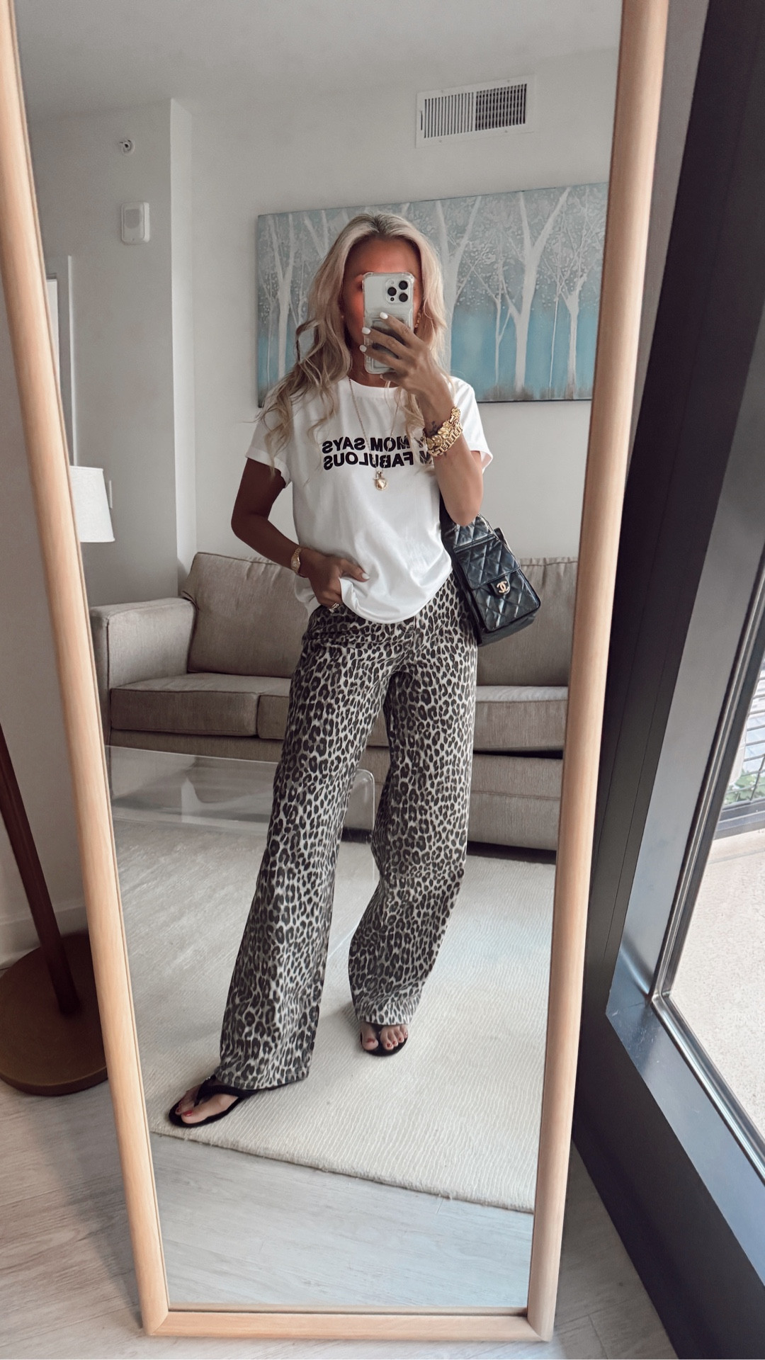 MAJOR GOLDMINE! Zara kids leopard jeans and my bad, I’m actually wearing a size 12/13! 🤯 I’m 5 ft flat and they’re still floor length on me! I’m OBSESSED. Best part? They’re literally $40. 

#LTKFindsUnder50 #LTKStyleTip #LTKPetite