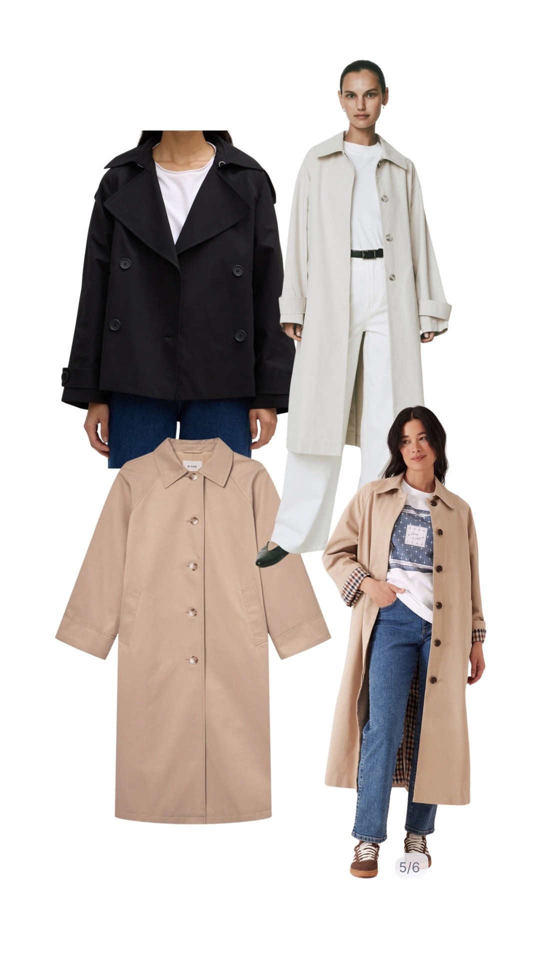 Staple trench coats 🤎 Couldn’t link the black coat but it’s from Assembly Label! 

#LTKaustralia #LTKstyletip #LTKwinter