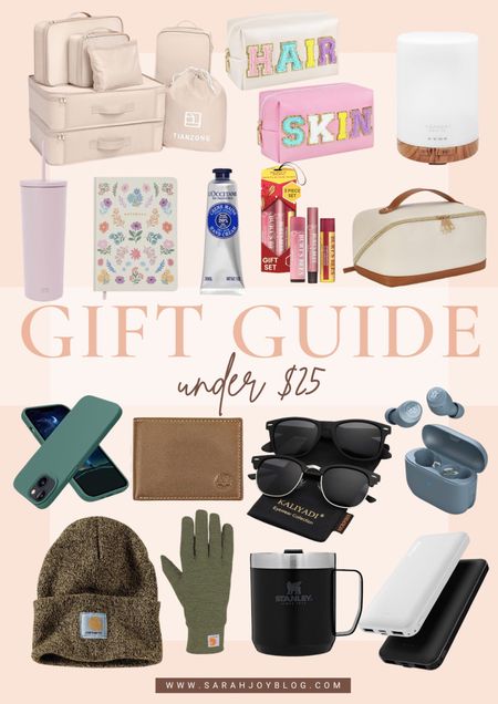 Gift Guide under $25!
#giftguide #giftforher #giftforhim

Follow @sarah.joy for more holiday gift guides!! 

#LTKGiftGuide #LTKSeasonal #LTKHoliday
