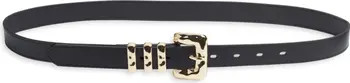Molten Buckle Leather Belt | Nordstrom