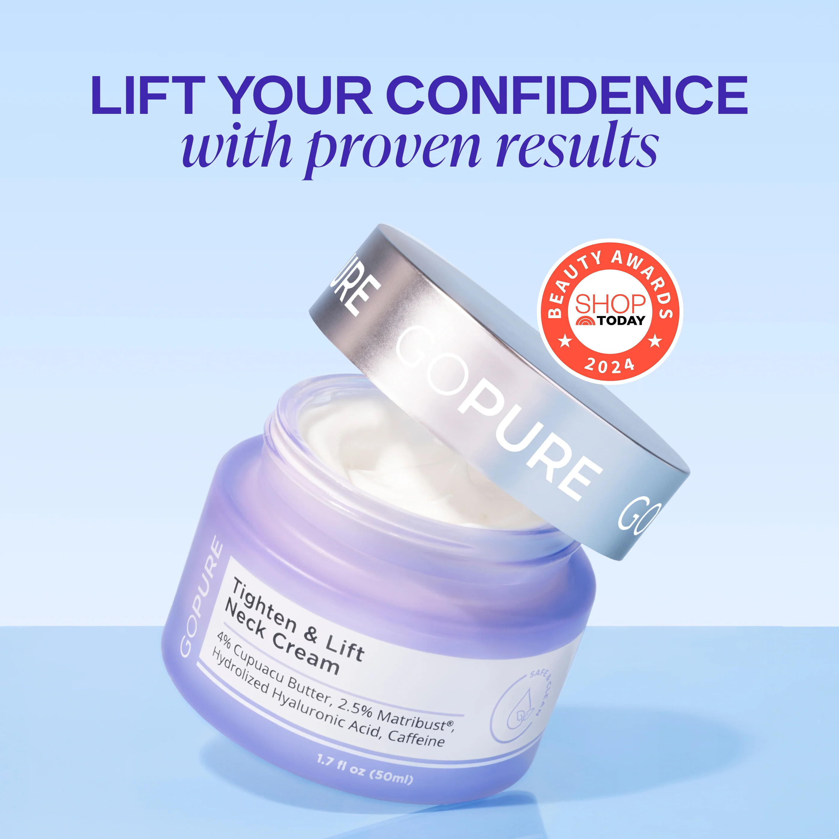 Tighten & Lift Neck Cream | GoPure Beauty