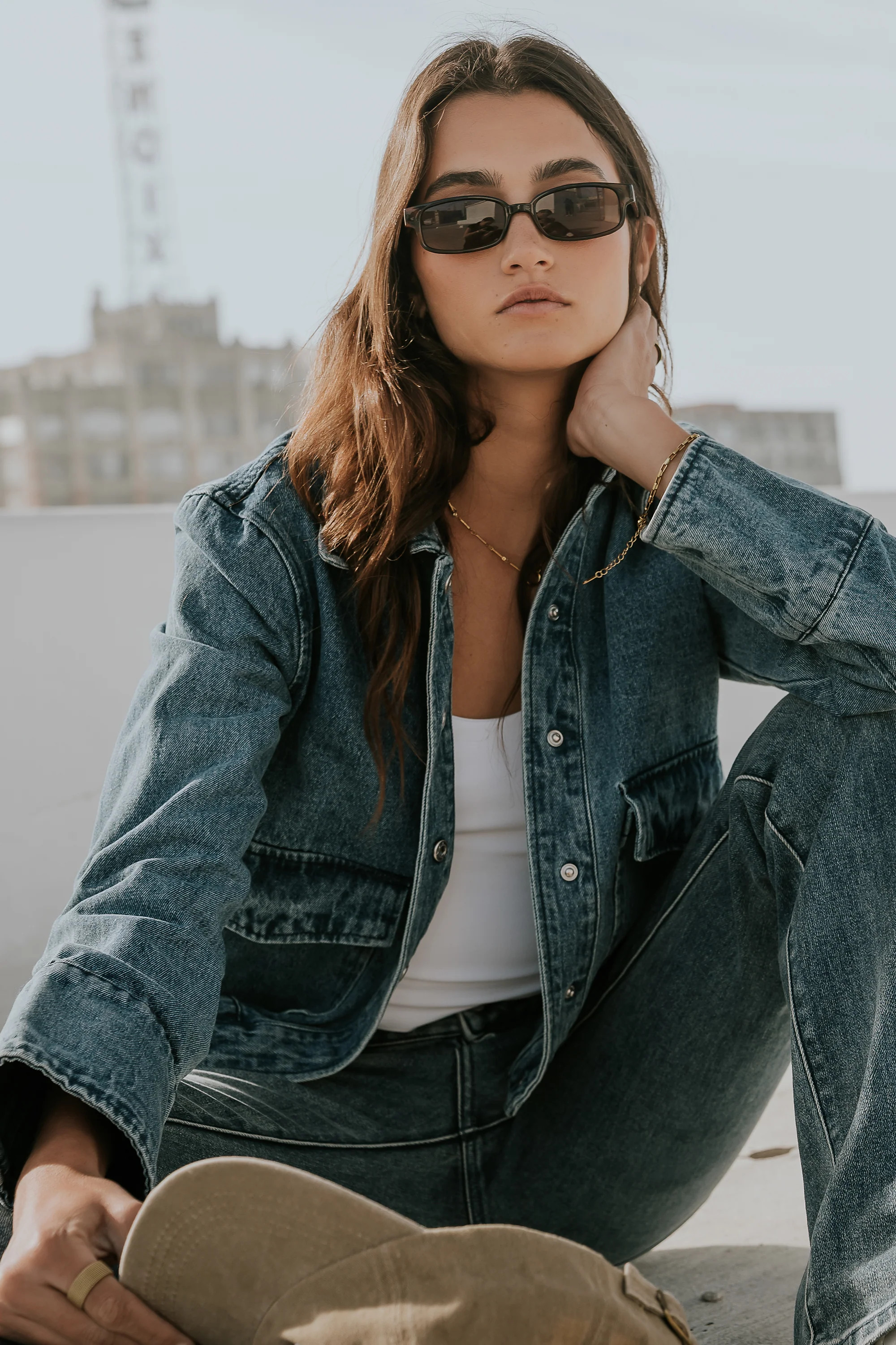 Zoey Denim Jacket | Böhme US
