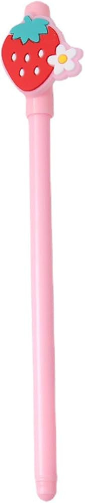 gel pen gel ink pen Black Gel Pen Fine Point 0.5mm Cute Fruit Style Creative Student Water Pen Wr... | Amazon (US)