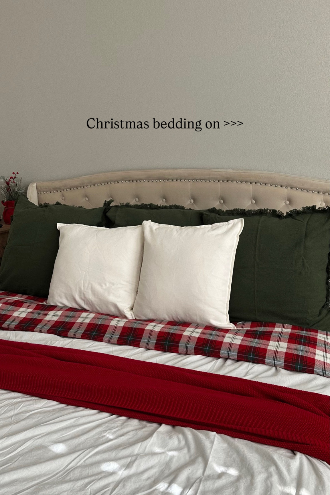 Christmas bedding is on!

#bedding #home #target 

#LTKHome #LTKGiftGuide #LTKHoliday