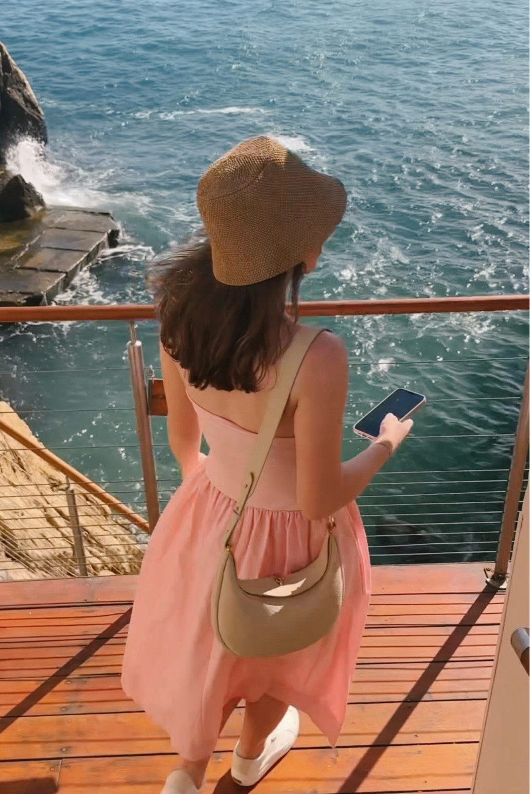 What I wore in the south of france, strapless dress, bucket hat, songmont luna bag, 

#LTKTravel #LTKFindsUnder50 #LTKSeasonal