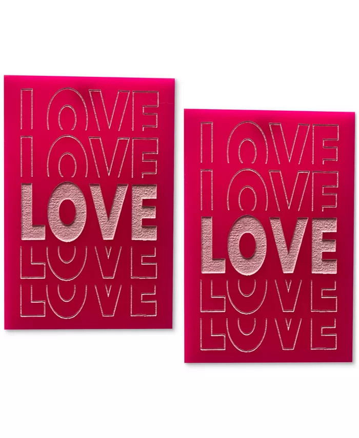 Billboard Love Drop Earrings | Macy's