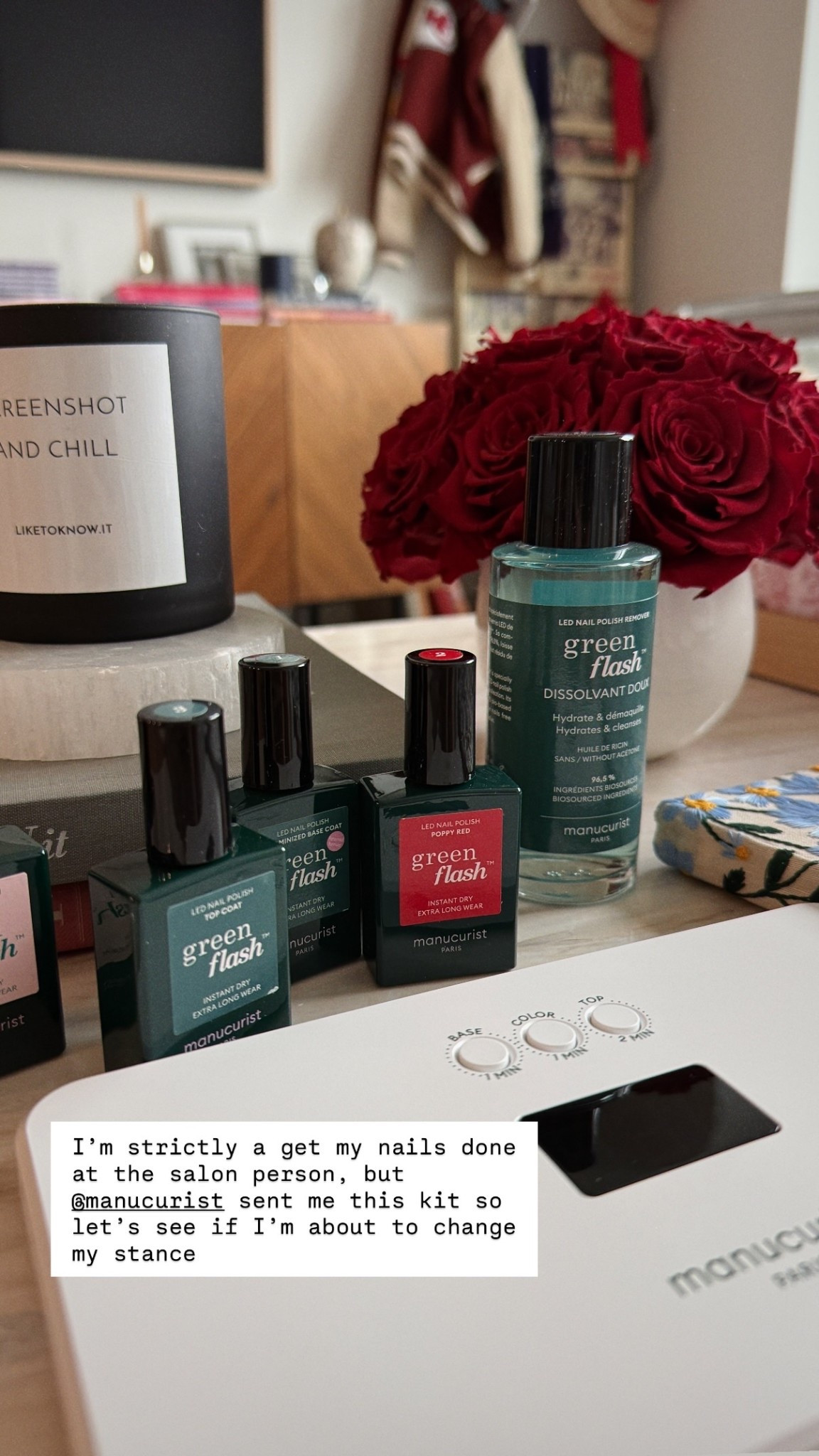 I’m strictly a get my nails done at the salon person, but @manucurist sent me this kit so let’s see if I’m about to change my stance

#LTKGiftGuide #LTKFindsUnder100 #LTKBeauty