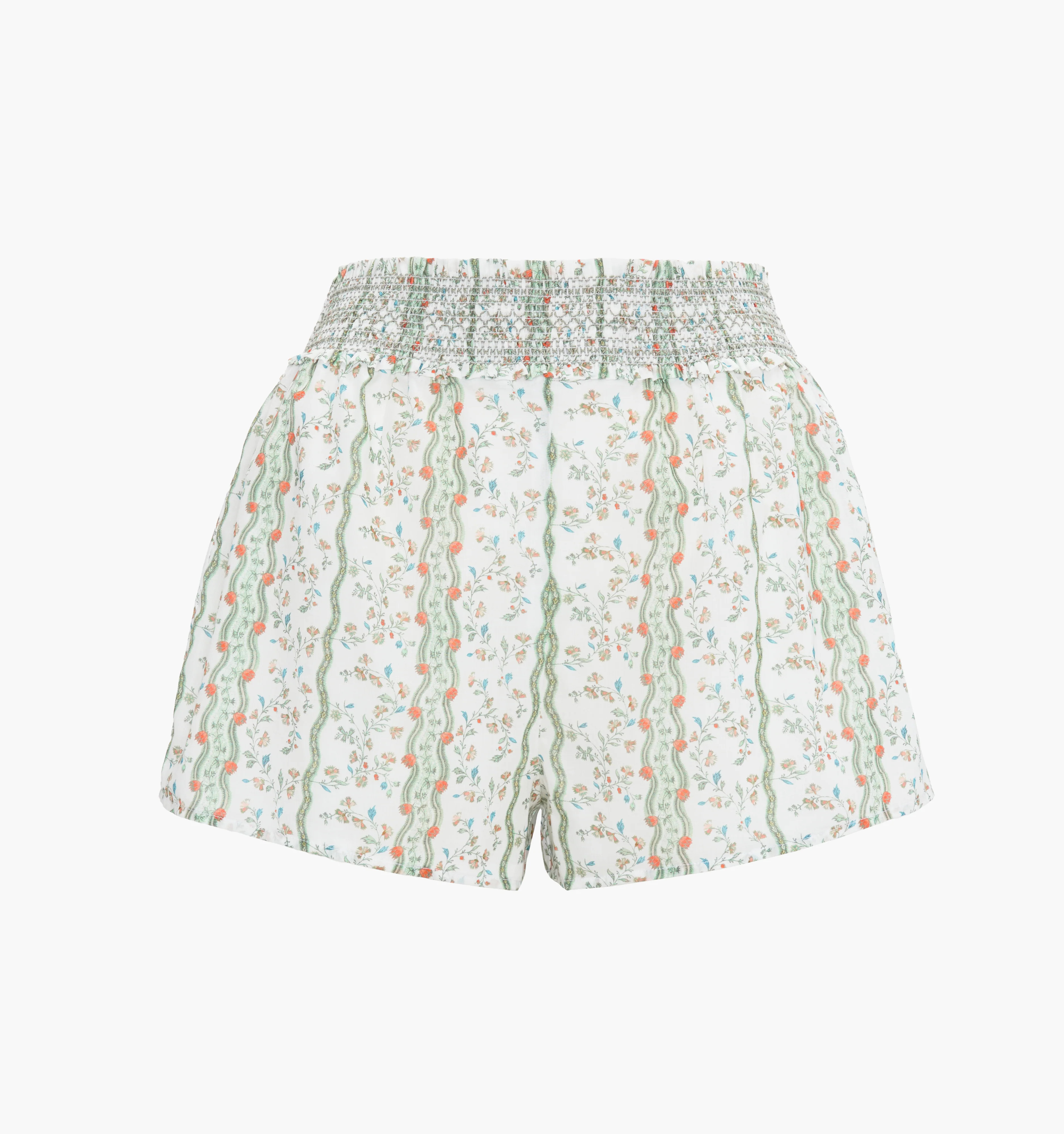 The Indra Shorts | Green Provence Floral / XXXS | 100% Cotton | Hill House Home | Hill House Home US