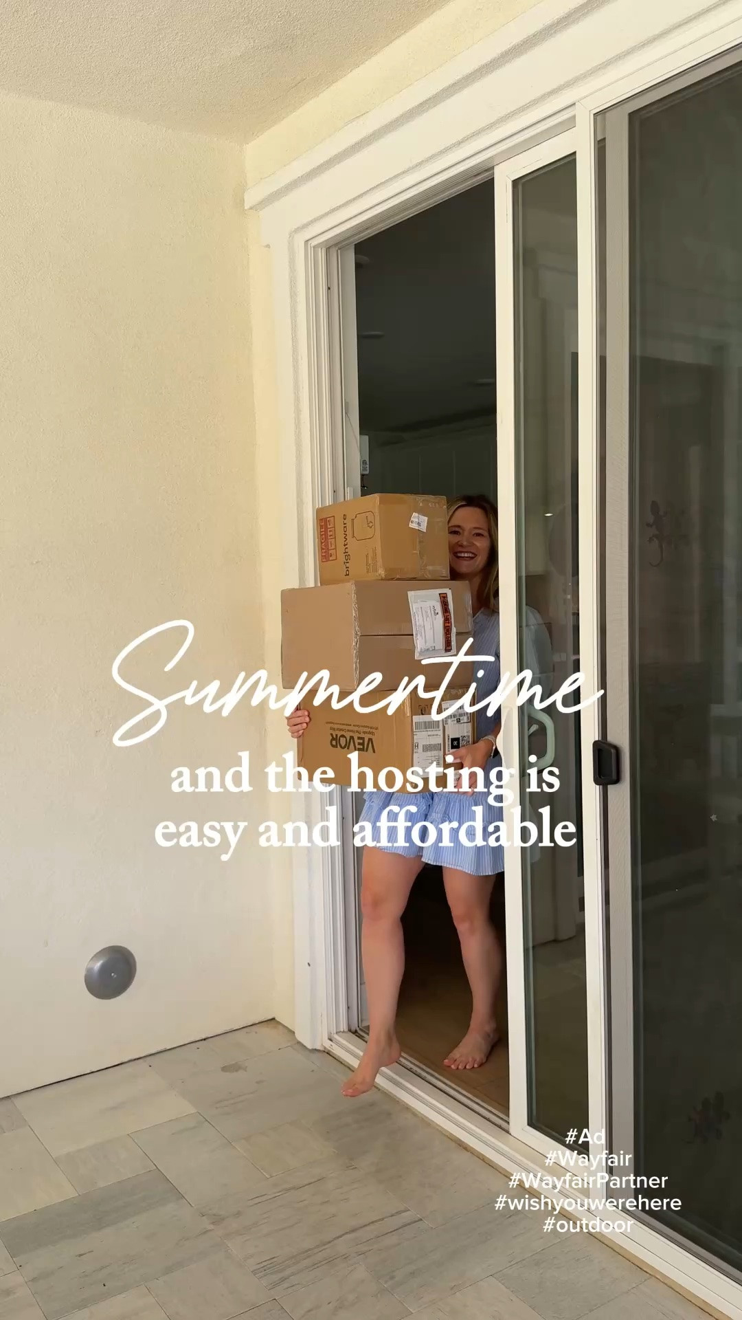 #Ad  Hosting TRICK!! These 3 items will make people think you spent wayyyyy more time planning than you actually did! Thanks to @Wayfair  you can affordably elevate your hosting essentials! We are obsessed with these three drink dispensers, but Wayfair has so many other options as well! 
#Wayfair #WayfairPartner #wishyouwerehere #outdoor