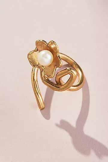 Anita Berisha Daisy Crawler Ring | Anthropologie (US)