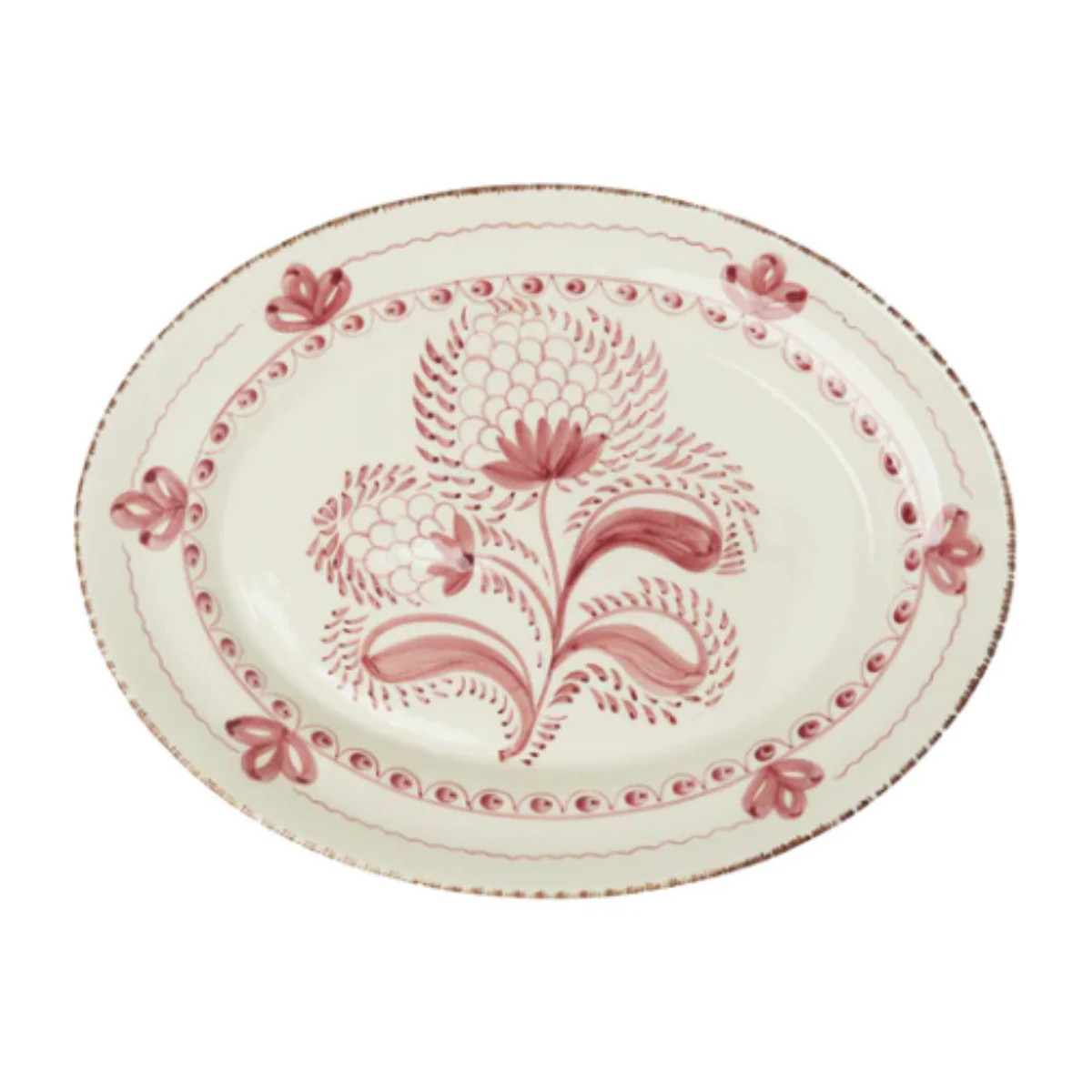 Casa Nuno Pink & White Serving Dishes | Mintwood Home
