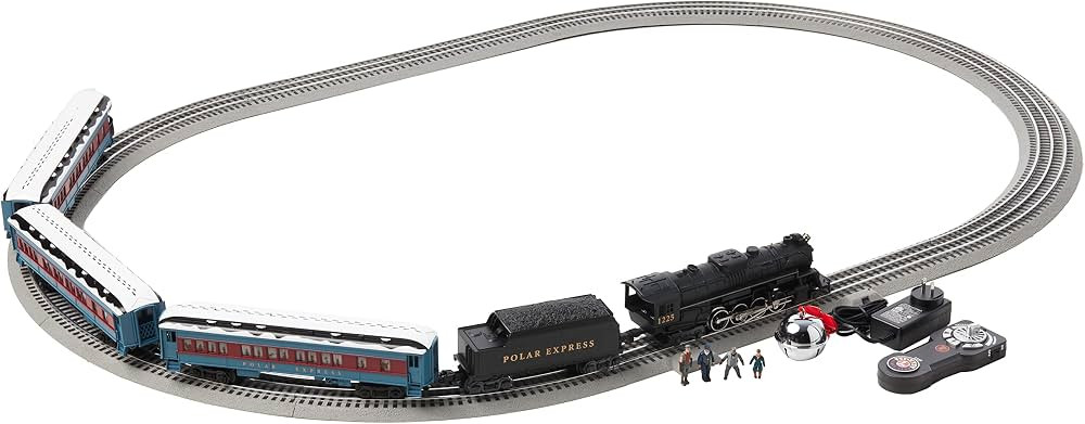 Lionel The Polar Express LionChief 5.0 Electric O Gauge Train Set with Bluetooth & Remote | Amazon (US)