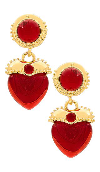 Crown Jewels Earrings in Red | Revolve Clothing (Global)