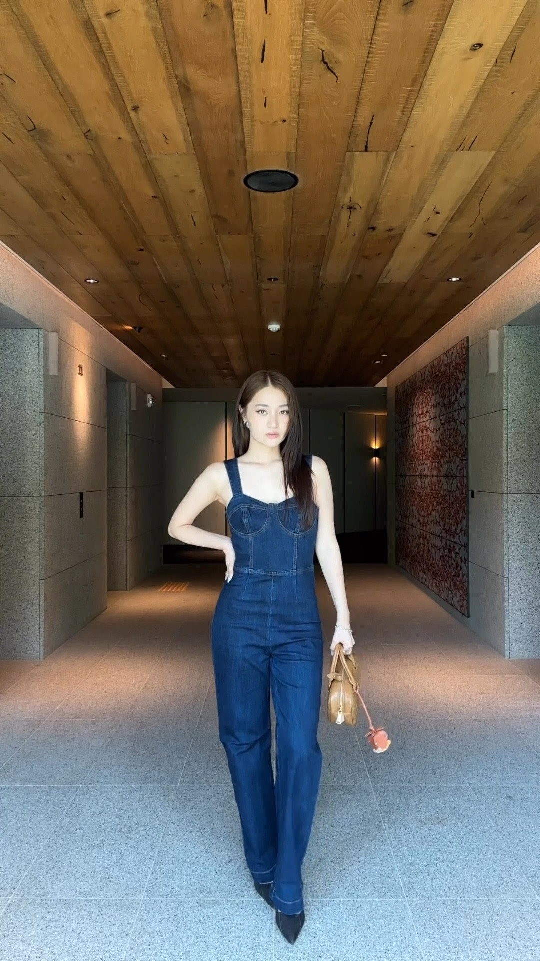 Avie denim fitted jumpsuit 

#LTKpartywear #LTKstyletip