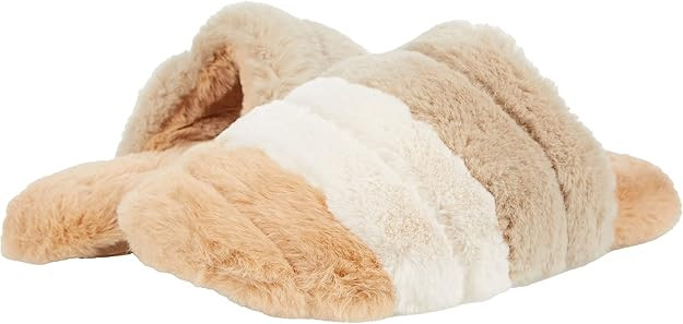 Madewell Quilted Scuff Slippers in Leopard Recycled Faux Fur | Amazon (US)