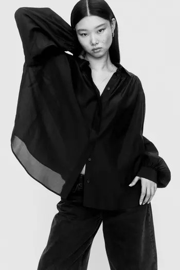 H&M Gathered blouse | Nordstrom | Nordstrom