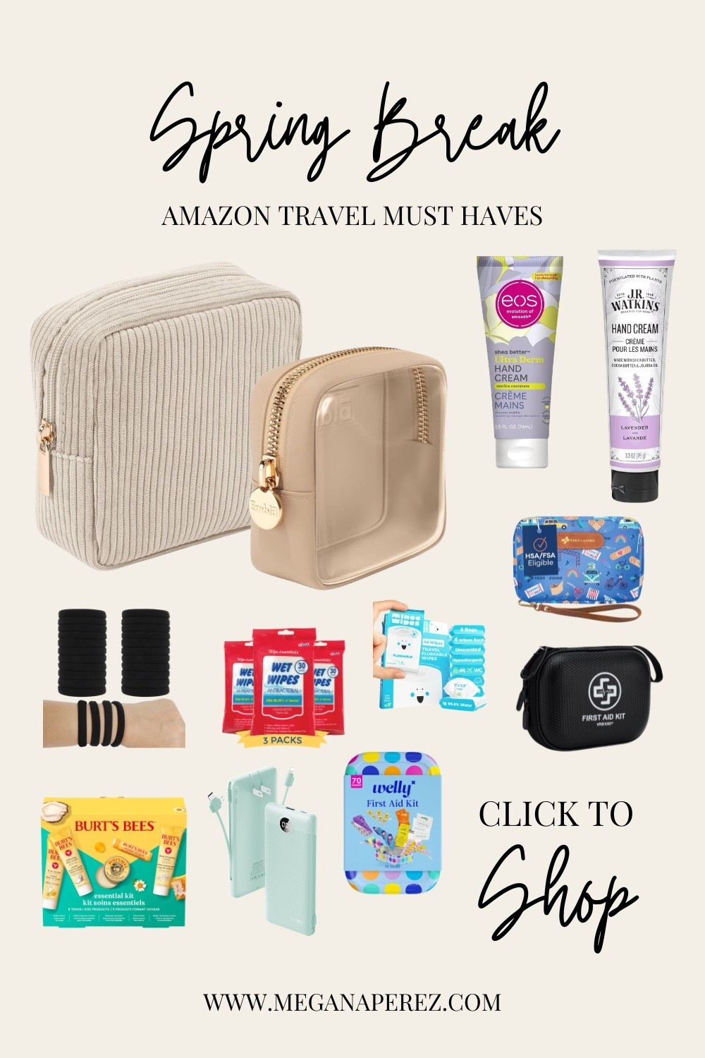 Travel beauty & organization favorites 💄 Makeup bags, wipes, first aid kits, power banks & simple staples that make spring trips smoother. 

#LTKmomlife #LTKTravel #LTKBeauty