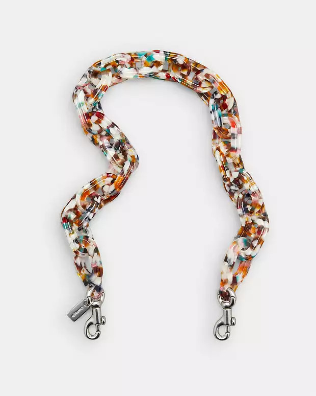 Short Chain Strap In 70% Recycled Resin | Coach (US)