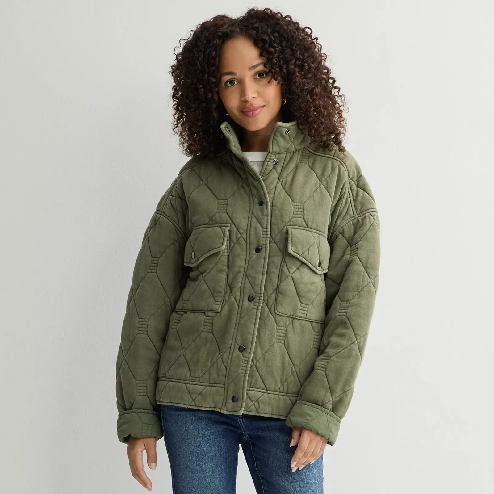 Women's Farmers Market Quilted Jacket | Kohl's