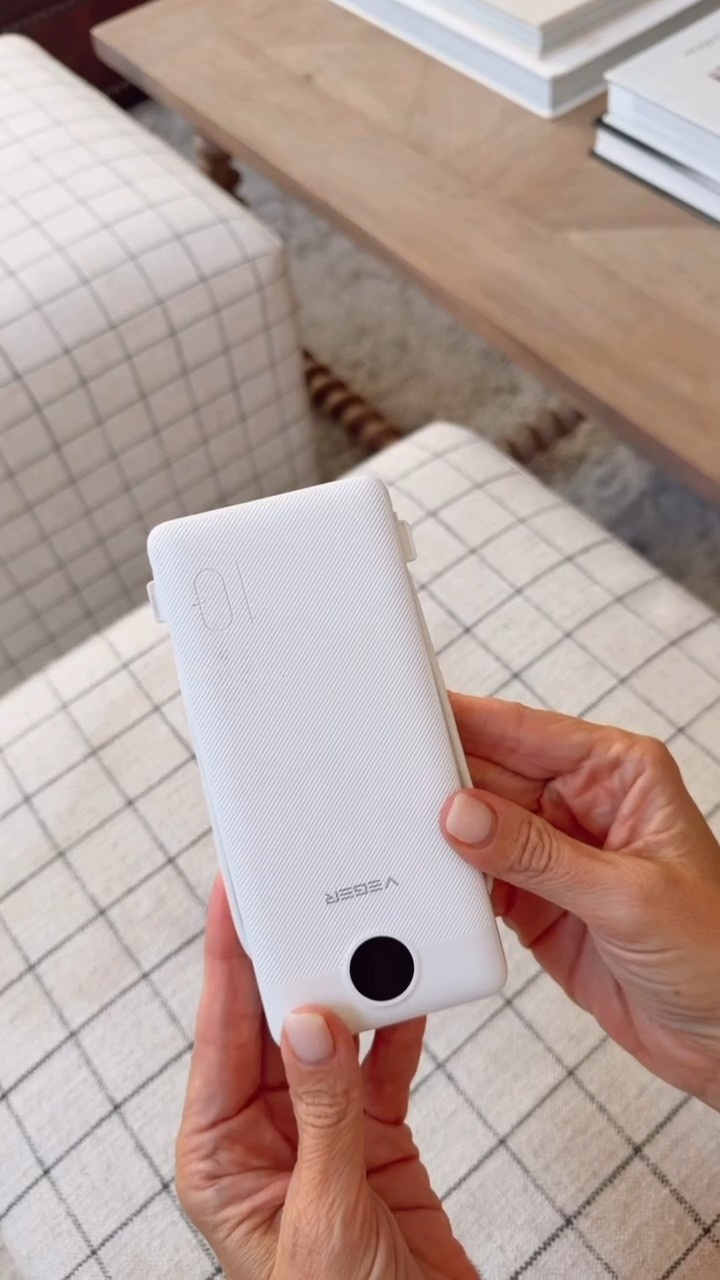 A portable charger is one of those things you don't think about until your phone battery is almost dead! I love keeping one in my bag for travel, long days out, or anytime I'm away from an outlet. Such a practical little gadget to have on hand and a great gift idea too.
portable charger, portable phone charger, power bank, travel charger, phone charging essentials, travel essentials, tech accessories, everyday gadgets, travel must haves, practical gift ideas, Amazon tech finds, stocking stuffer ideas, HauteandHumid