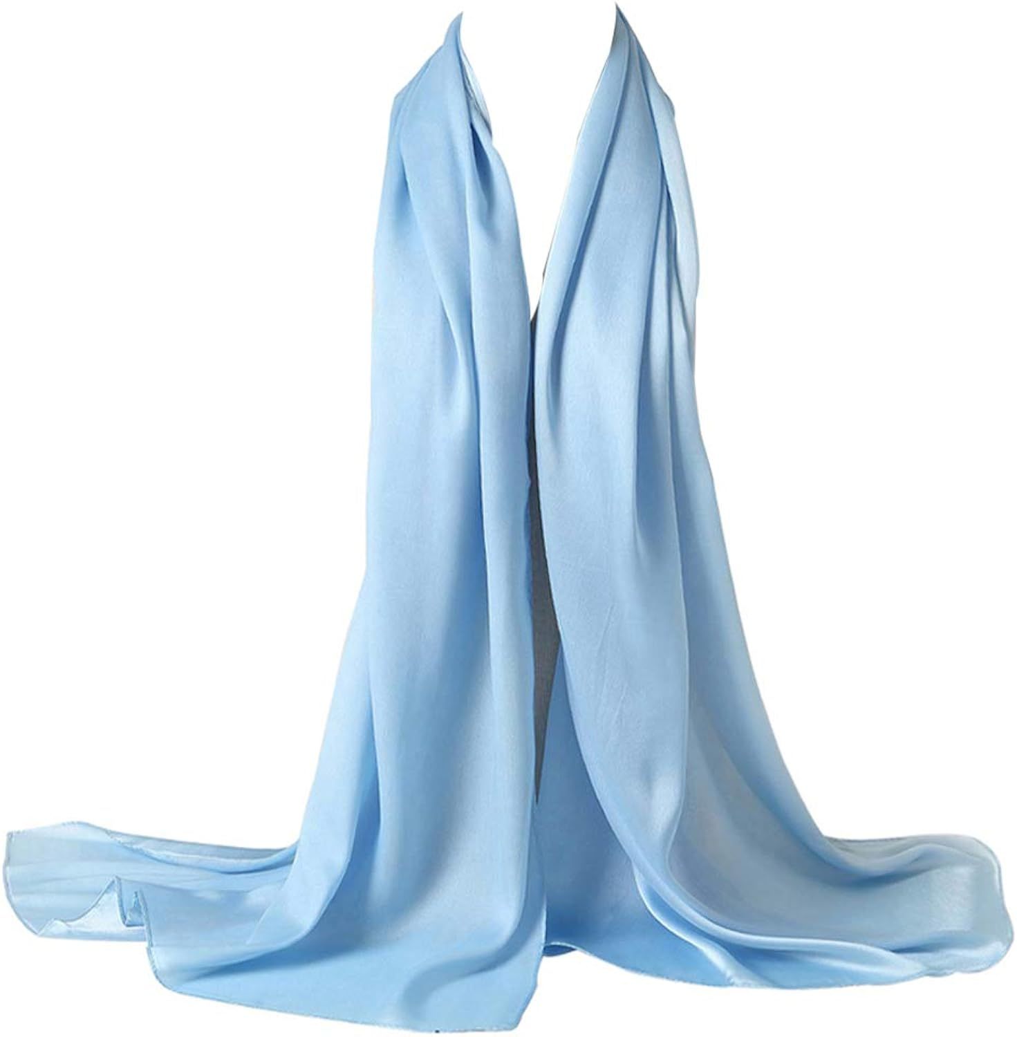 Bellonesc Silk Scarf 100% silk Long Lightweight Sunscreen Shawls for Women | Amazon (US)